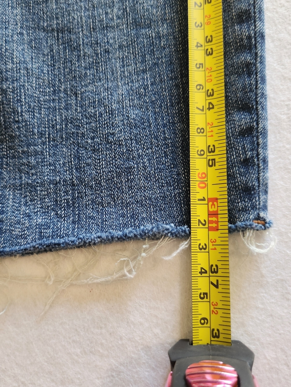 Kut From The Kloth Classic Ankle Jeans in Washed Blue Size 16w - Picture 7 of 13